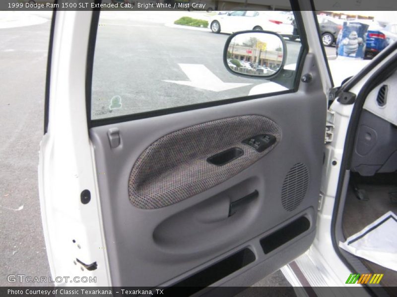 Bright White / Mist Gray 1999 Dodge Ram 1500 SLT Extended Cab