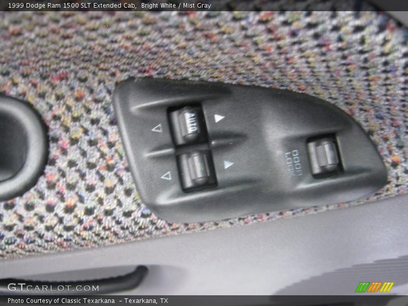 Bright White / Mist Gray 1999 Dodge Ram 1500 SLT Extended Cab
