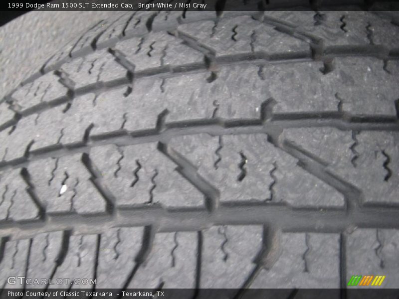 Bright White / Mist Gray 1999 Dodge Ram 1500 SLT Extended Cab