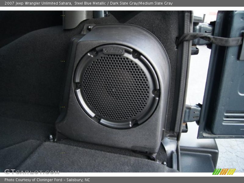 Steel Blue Metallic / Dark Slate Gray/Medium Slate Gray 2007 Jeep Wrangler Unlimited Sahara