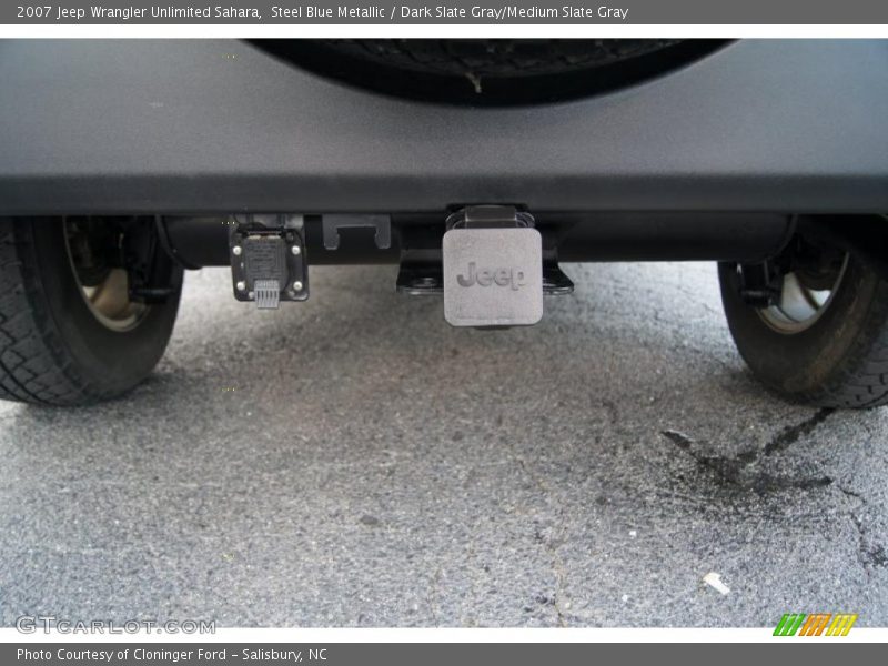 Steel Blue Metallic / Dark Slate Gray/Medium Slate Gray 2007 Jeep Wrangler Unlimited Sahara