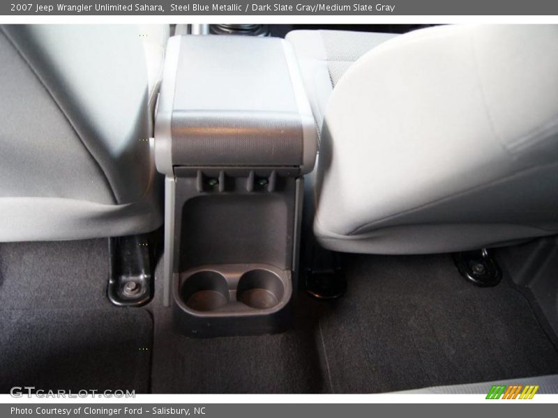 Steel Blue Metallic / Dark Slate Gray/Medium Slate Gray 2007 Jeep Wrangler Unlimited Sahara