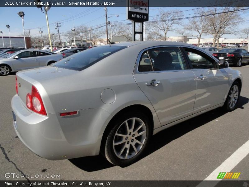 Silver Ice Metallic / Ebony 2010 Chevrolet Malibu LTZ Sedan