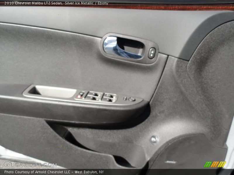 Silver Ice Metallic / Ebony 2010 Chevrolet Malibu LTZ Sedan