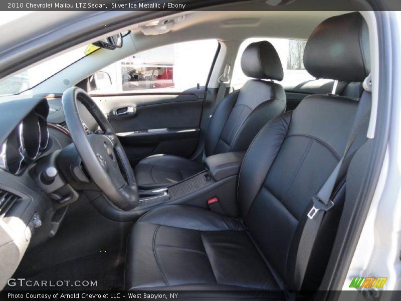 Silver Ice Metallic / Ebony 2010 Chevrolet Malibu LTZ Sedan