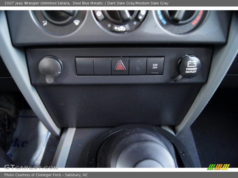 Steel Blue Metallic / Dark Slate Gray/Medium Slate Gray 2007 Jeep Wrangler Unlimited Sahara