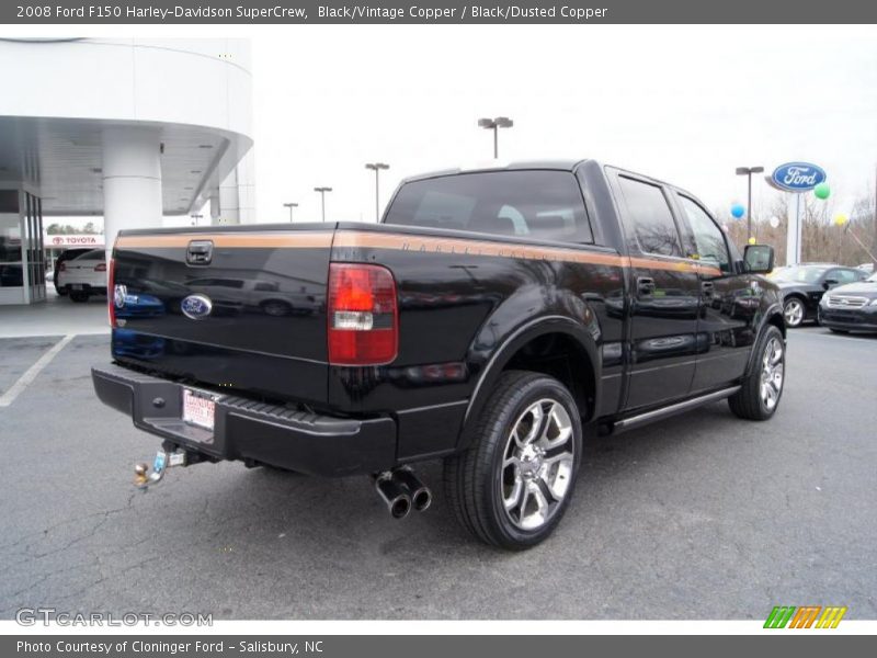  2008 F150 Harley-Davidson SuperCrew Black/Vintage Copper