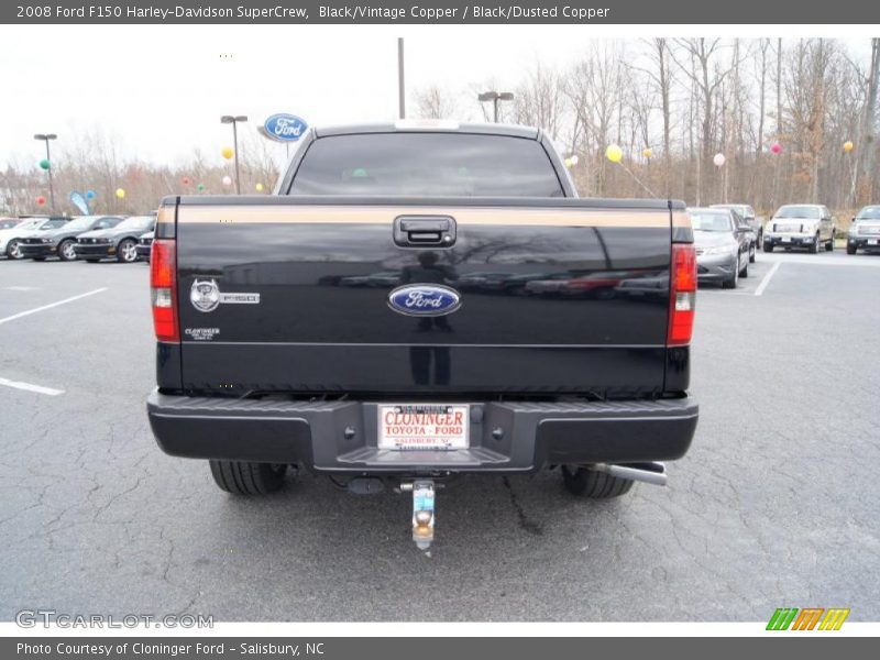  2008 F150 Harley-Davidson SuperCrew Black/Vintage Copper