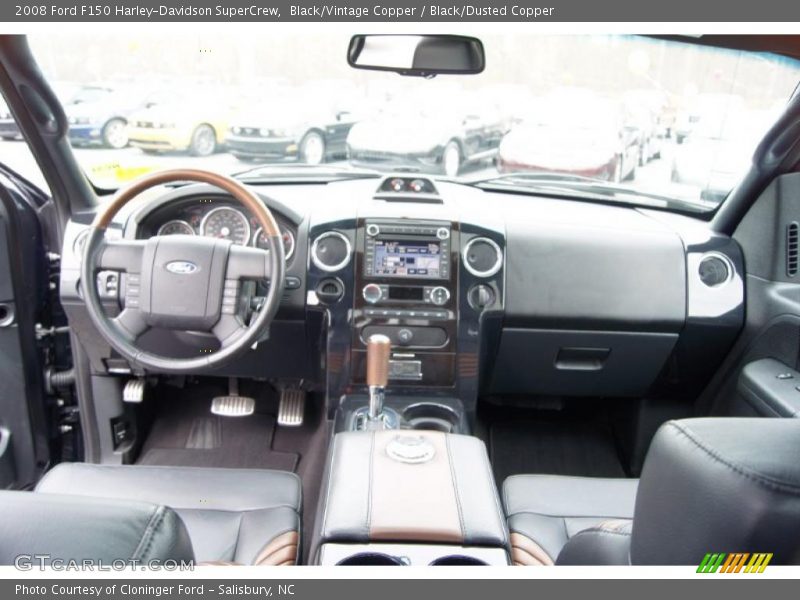 Dashboard of 2008 F150 Harley-Davidson SuperCrew