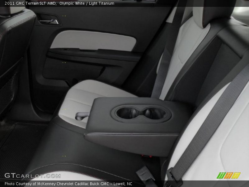Olympic White / Light Titanium 2011 GMC Terrain SLT AWD