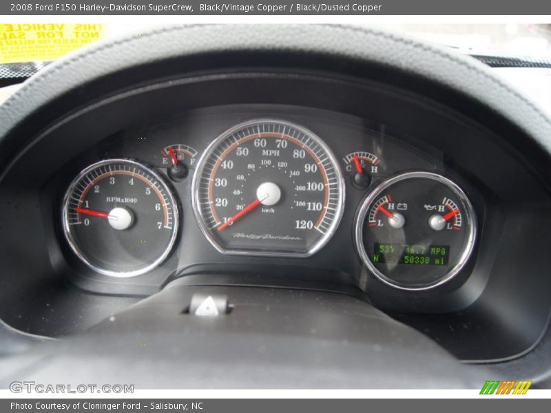  2008 F150 Harley-Davidson SuperCrew Harley-Davidson SuperCrew Gauges