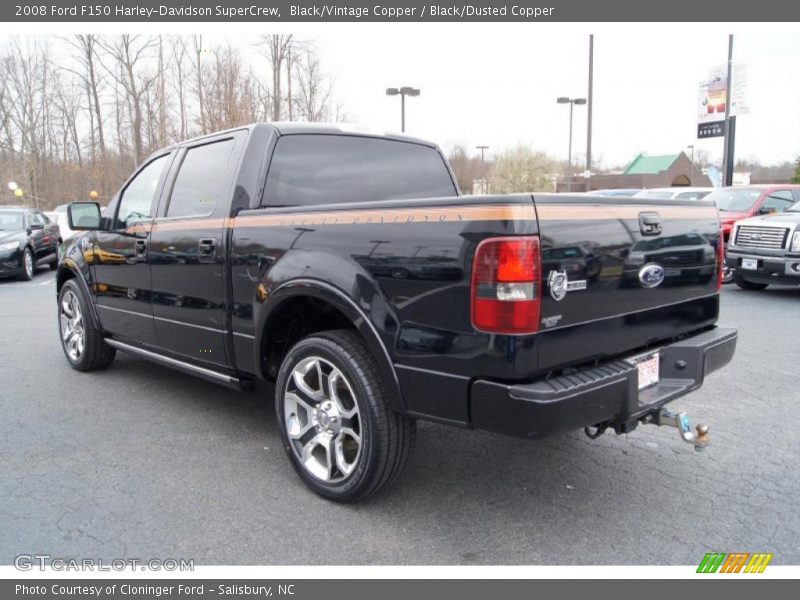 2008 F150 Harley-Davidson SuperCrew Black/Vintage Copper