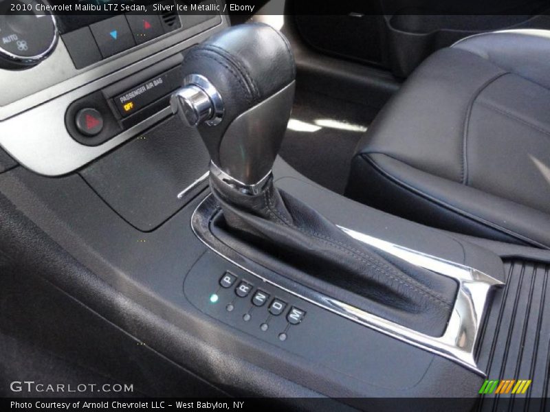 Silver Ice Metallic / Ebony 2010 Chevrolet Malibu LTZ Sedan