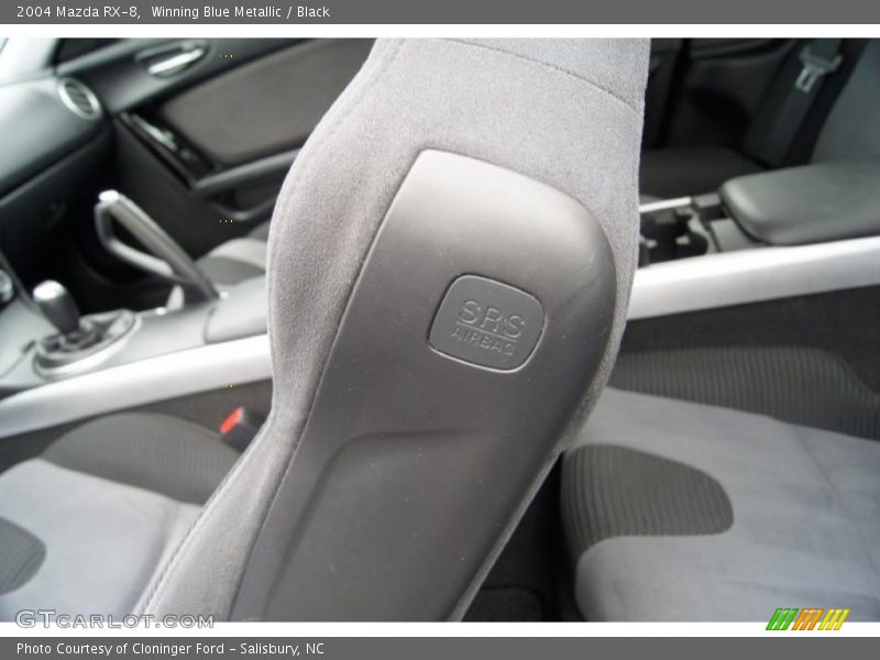 Winning Blue Metallic / Black 2004 Mazda RX-8