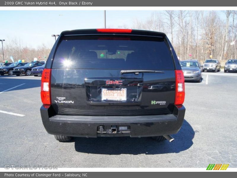 Onyx Black / Ebony 2009 GMC Yukon Hybrid 4x4