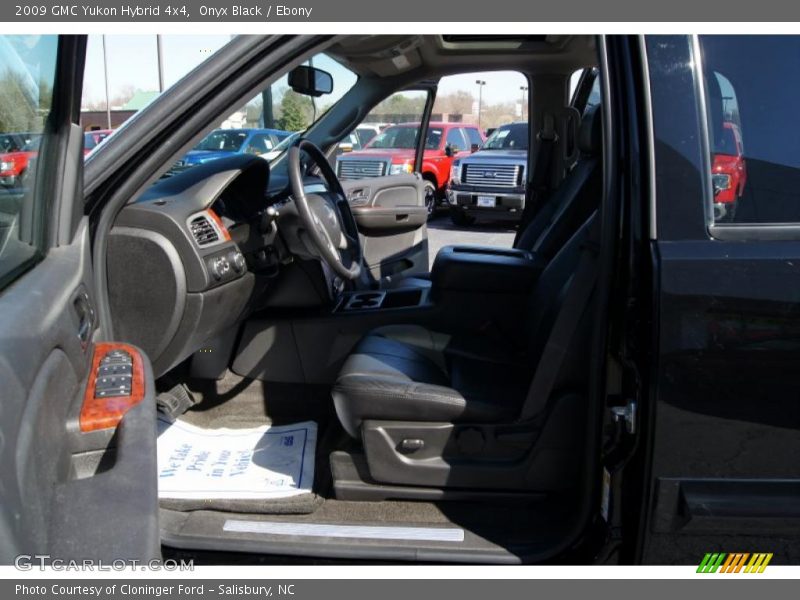 Onyx Black / Ebony 2009 GMC Yukon Hybrid 4x4