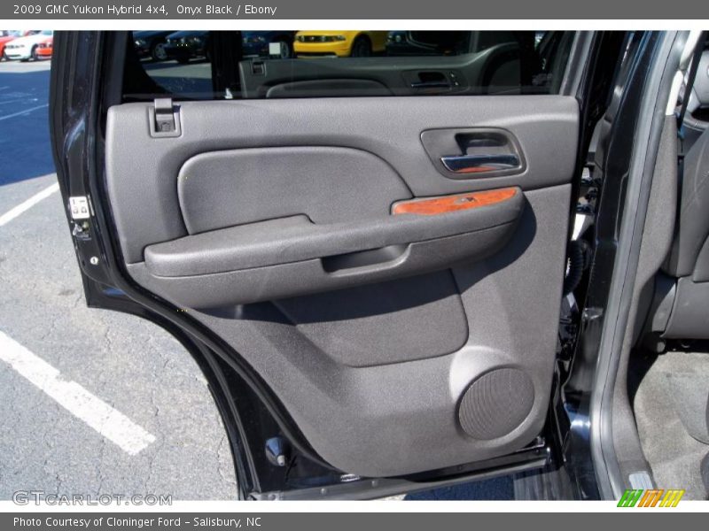 Onyx Black / Ebony 2009 GMC Yukon Hybrid 4x4
