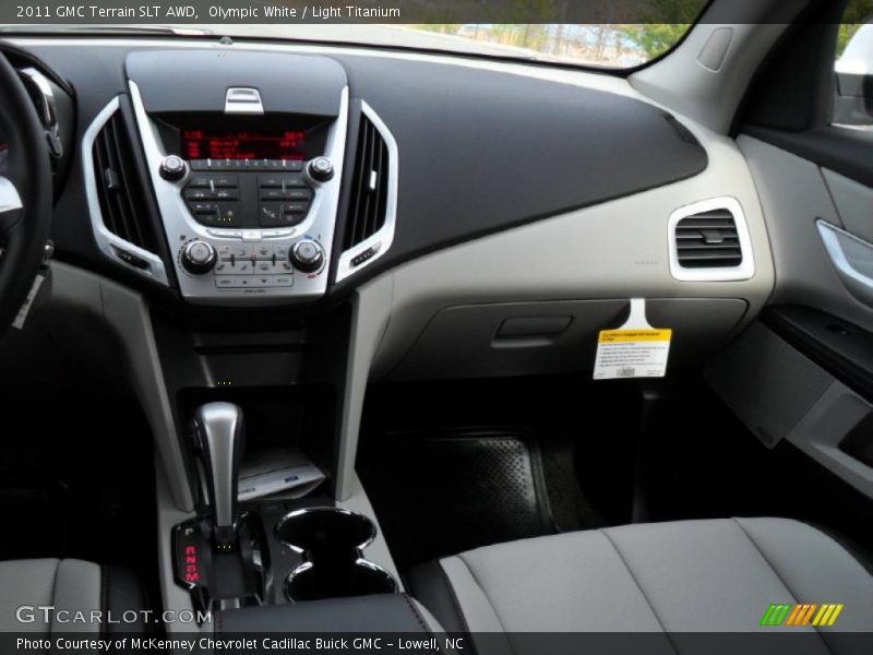 Olympic White / Light Titanium 2011 GMC Terrain SLT AWD