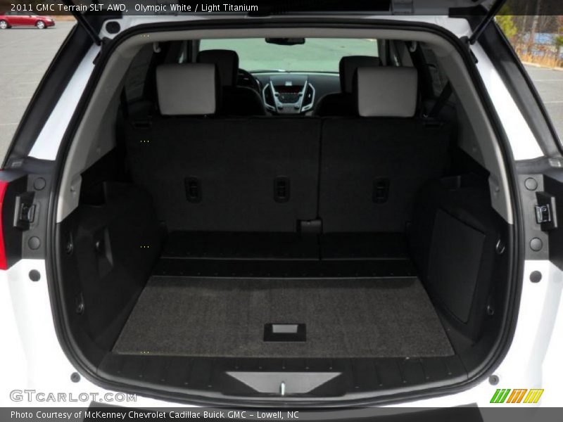 Olympic White / Light Titanium 2011 GMC Terrain SLT AWD