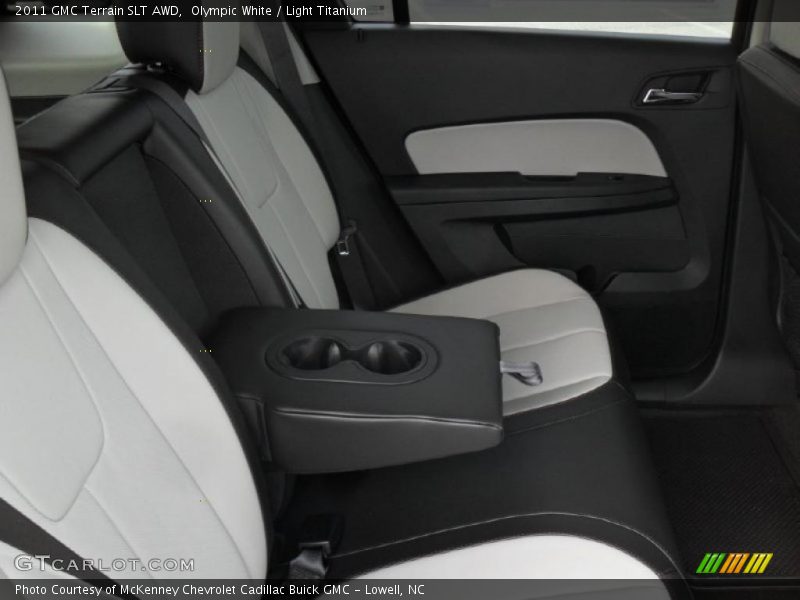 Olympic White / Light Titanium 2011 GMC Terrain SLT AWD