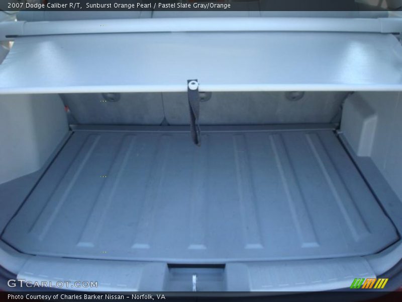 Sunburst Orange Pearl / Pastel Slate Gray/Orange 2007 Dodge Caliber R/T