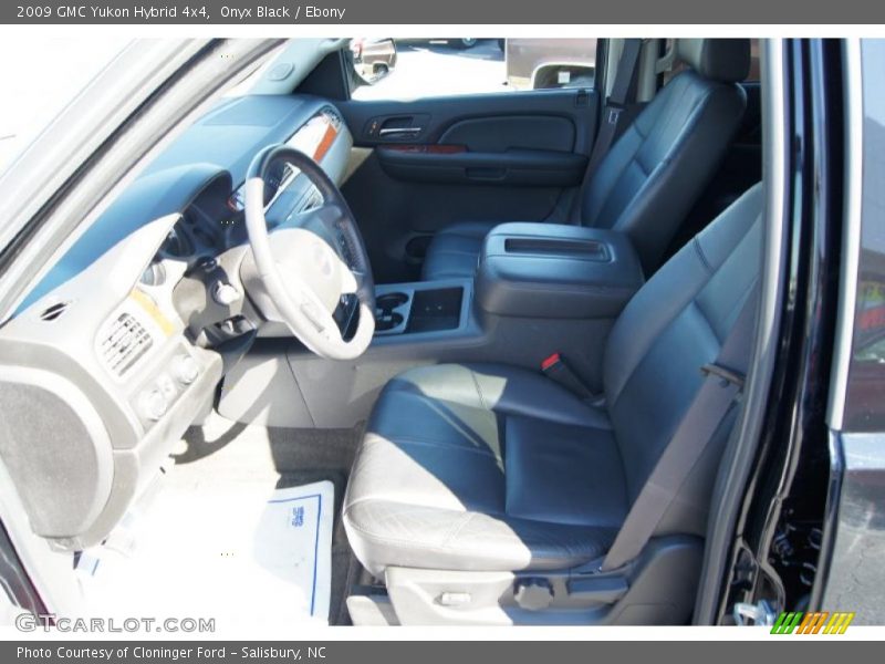 Onyx Black / Ebony 2009 GMC Yukon Hybrid 4x4