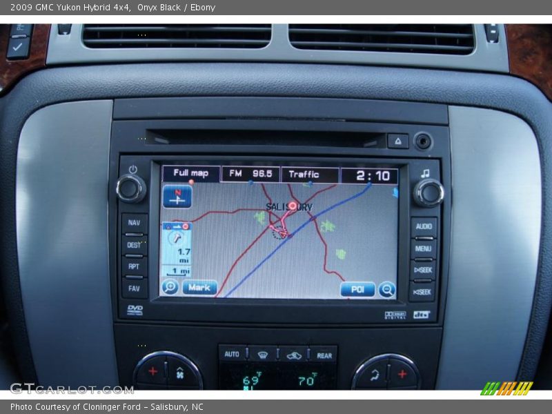 Navigation of 2009 Yukon Hybrid 4x4