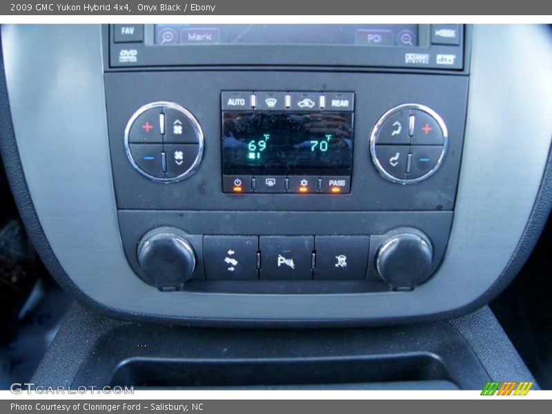 Controls of 2009 Yukon Hybrid 4x4