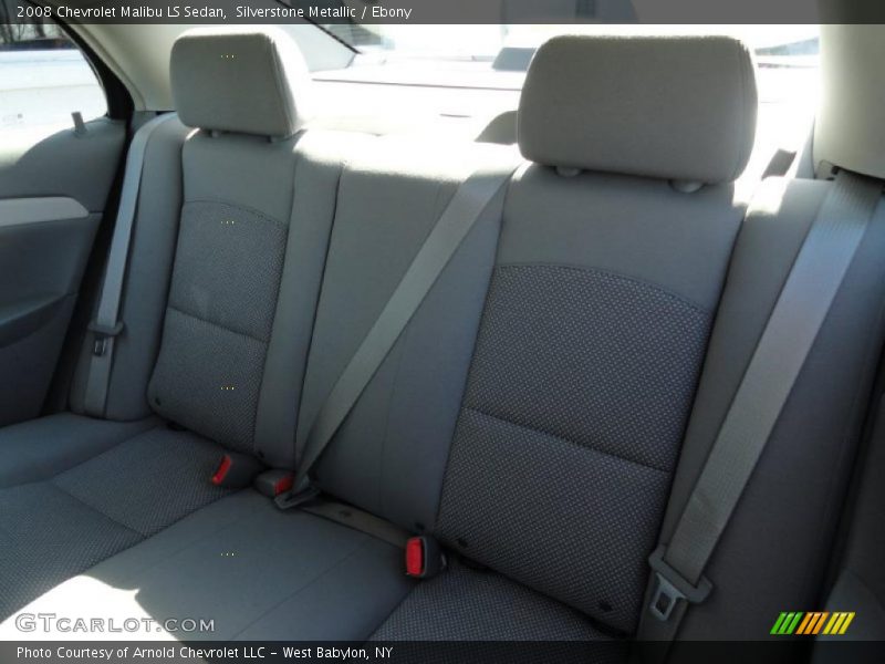 Silverstone Metallic / Ebony 2008 Chevrolet Malibu LS Sedan