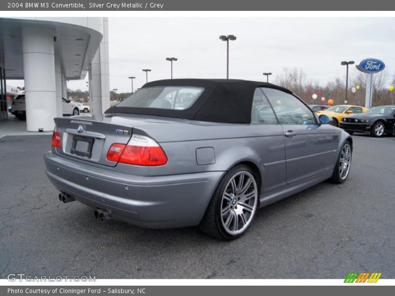  2004 M3 Convertible Silver Grey Metallic