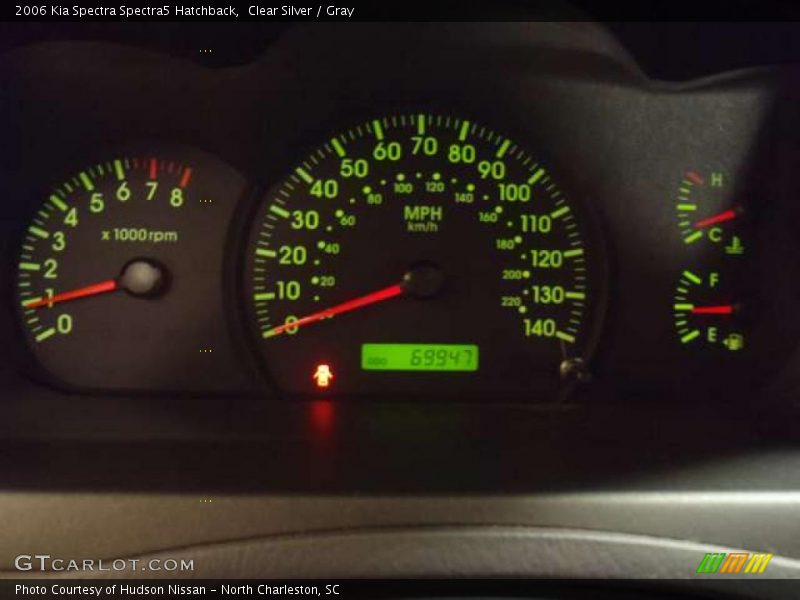  2006 Spectra Spectra5 Hatchback Spectra5 Hatchback Gauges