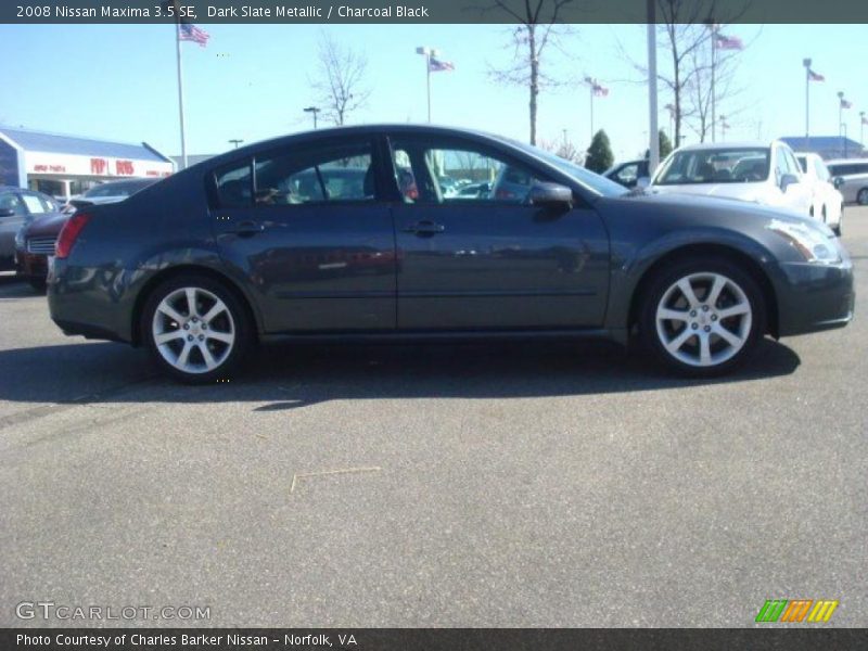 Dark Slate Metallic / Charcoal Black 2008 Nissan Maxima 3.5 SE