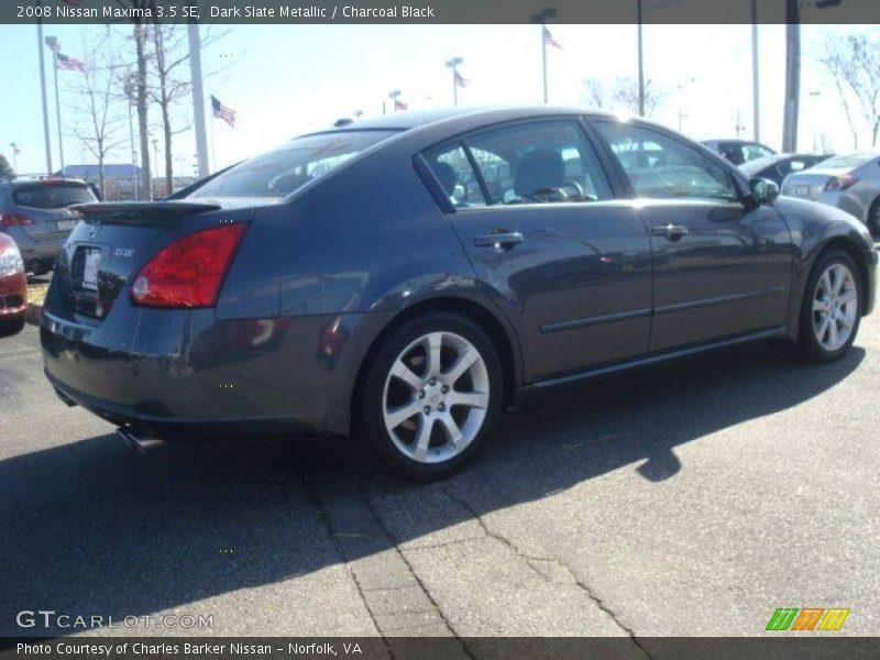 Dark Slate Metallic / Charcoal Black 2008 Nissan Maxima 3.5 SE