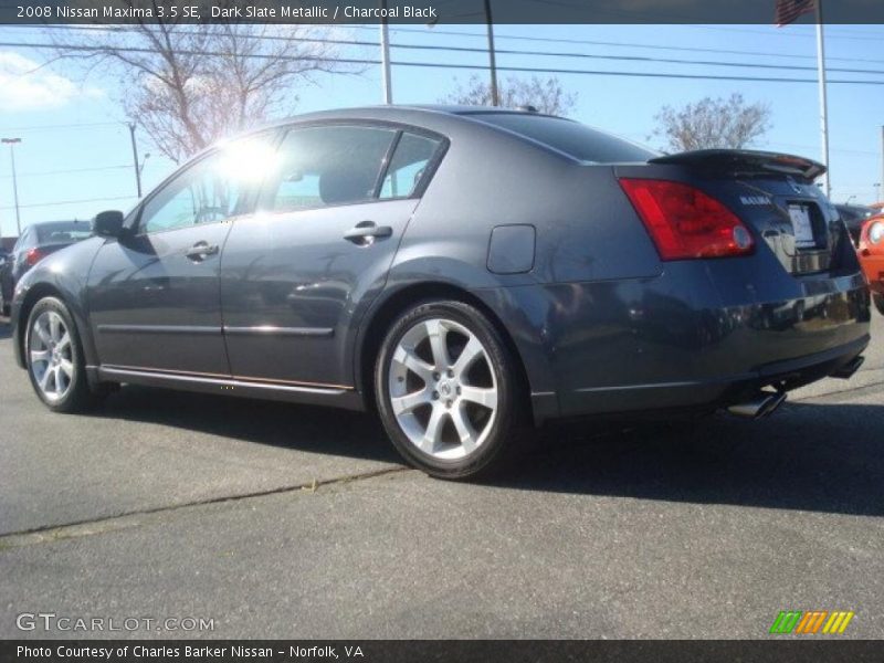 Dark Slate Metallic / Charcoal Black 2008 Nissan Maxima 3.5 SE