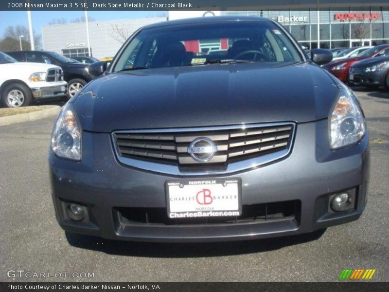 Dark Slate Metallic / Charcoal Black 2008 Nissan Maxima 3.5 SE