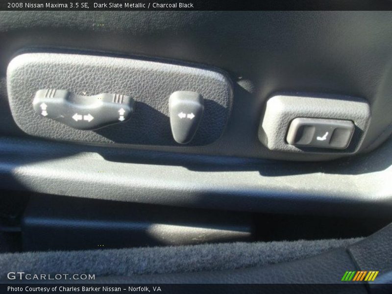 Dark Slate Metallic / Charcoal Black 2008 Nissan Maxima 3.5 SE