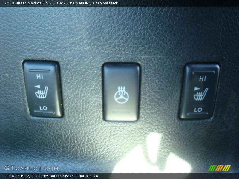 Dark Slate Metallic / Charcoal Black 2008 Nissan Maxima 3.5 SE