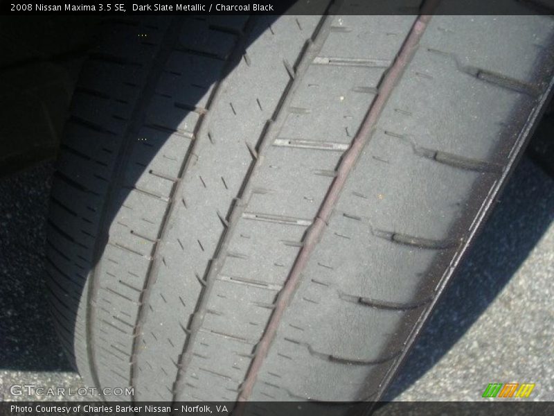 Dark Slate Metallic / Charcoal Black 2008 Nissan Maxima 3.5 SE