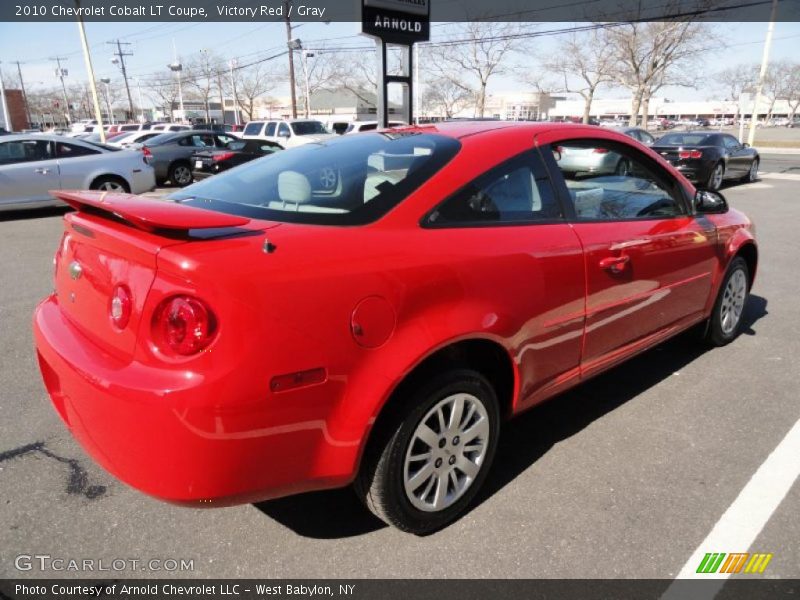 Victory Red / Gray 2010 Chevrolet Cobalt LT Coupe