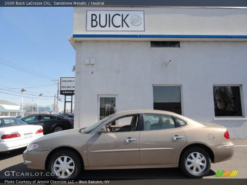 Sandstone Metallic / Neutral 2006 Buick LaCrosse CXL