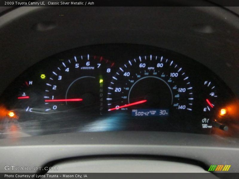 Classic Silver Metallic / Ash 2009 Toyota Camry LE