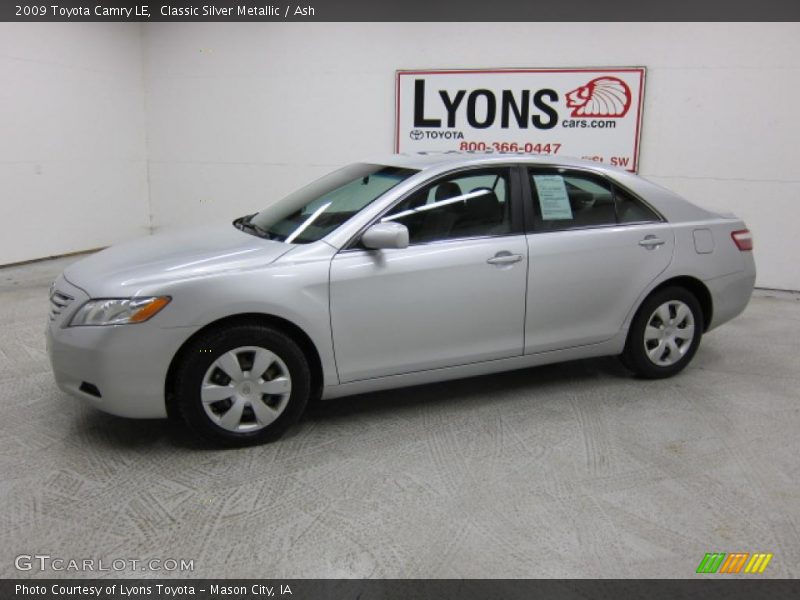 Classic Silver Metallic / Ash 2009 Toyota Camry LE
