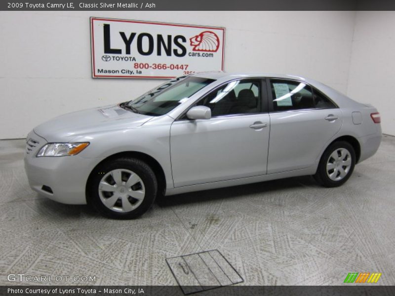 Classic Silver Metallic / Ash 2009 Toyota Camry LE
