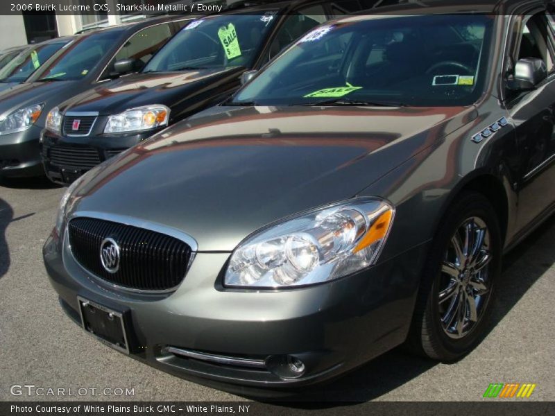 Sharkskin Metallic / Ebony 2006 Buick Lucerne CXS