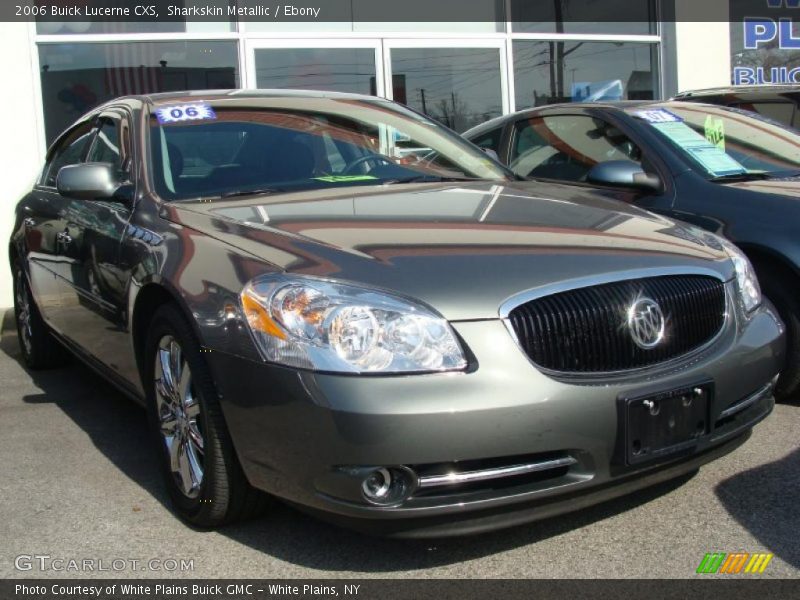 Sharkskin Metallic / Ebony 2006 Buick Lucerne CXS