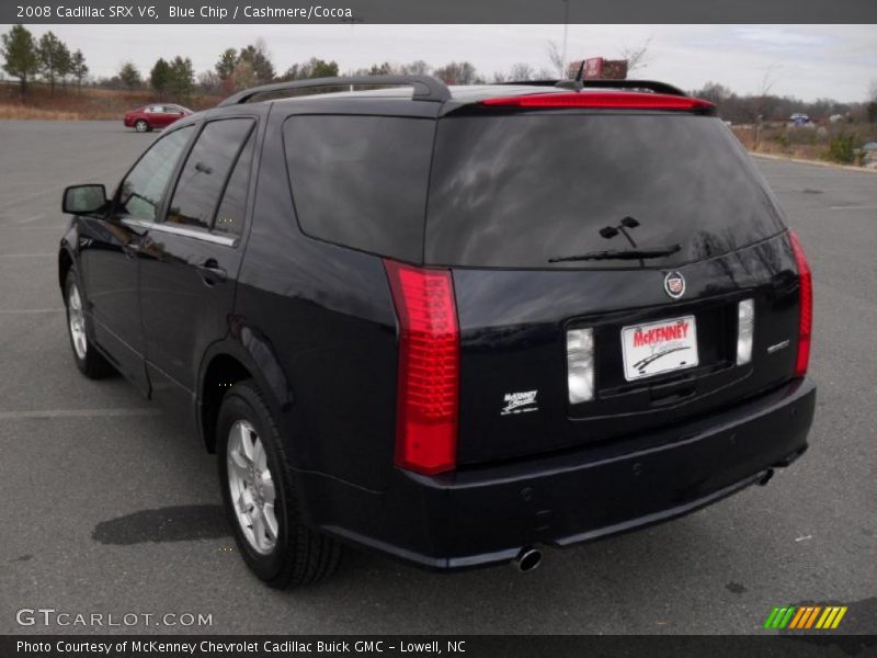 Blue Chip / Cashmere/Cocoa 2008 Cadillac SRX V6
