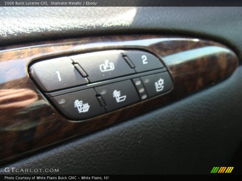 Sharkskin Metallic / Ebony 2006 Buick Lucerne CXS