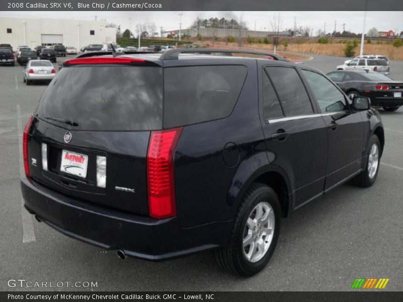 Blue Chip / Cashmere/Cocoa 2008 Cadillac SRX V6