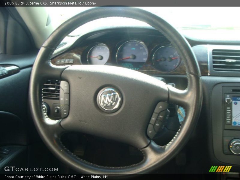 Sharkskin Metallic / Ebony 2006 Buick Lucerne CXS