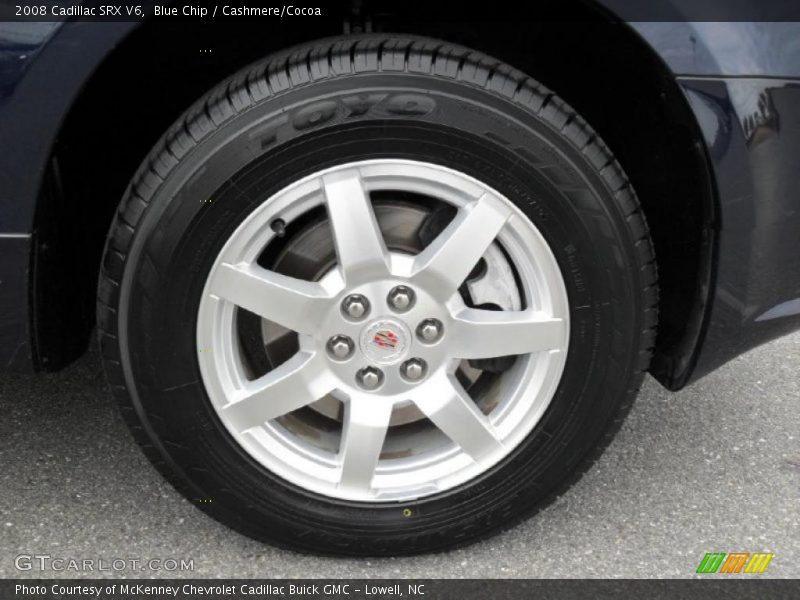 Blue Chip / Cashmere/Cocoa 2008 Cadillac SRX V6